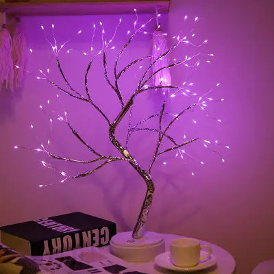 Luminária Cerejeira com Fios de Cobre em LED